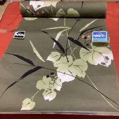 レディース　浴衣反物クインサイズ(緑)