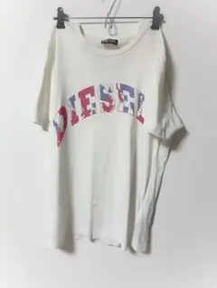s*1様 DIESEL ロゴ入りホワイトTシャツ