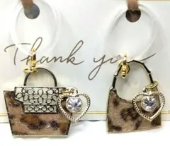 レオパードバッグのチャーム♡アンブレラマーカー２個セット☆