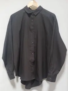 【お買い得✨】AMERICAN HOLIC 大き目シャツ M チャコールグレー