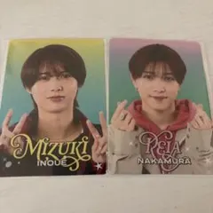 井上瑞稀 中村嶺亜　プロカ