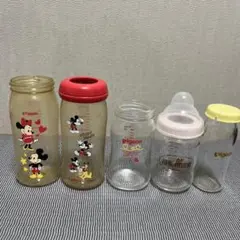Pigeon ミッキー・ミニー 哺乳瓶 5本セット