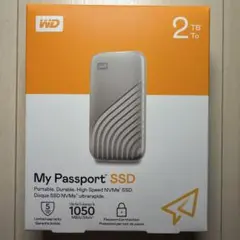 【新品・未使用】 WD My Passport ポータブルSSD 2TB②