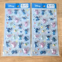 Disney スティッチ ぷっくりエアーシール 2セットのサムネイル