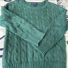 Ralph Lauren ケーブルニットセーター