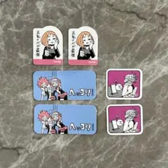 ヒロアカ　ガールズ　ステッカー　6枚セット