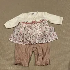 SLAP SLIP 花柄ロンパース 70cm