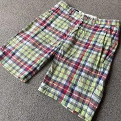 Ralph Lauren ラルフローレン チェック柄 ハーフパンツ 90s