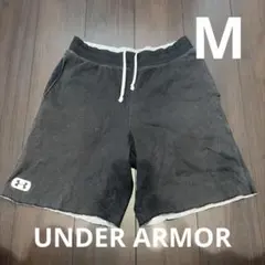 UNDER ARMOUR ブラックショートパンツ M 紐あり ポケットあり