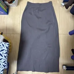 GU グレー タイトスカート Sサイズ
