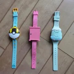 ポケモン・ドラえもん デジタル腕時計セット