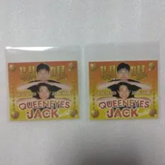 ジャルジャル QUEENEYES JACK vol.5 ステッカー 2枚