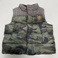 baby GAP ダウンベスト　中綿ベスト　95センチ　迷彩　カモフラ