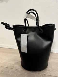 アモング A mon gour バケツ型かごバッグ アモング A mon gour