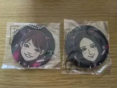 E-girls 藤井夏恋 須田アンナミラーキーホルダー