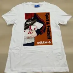 adidas アディダス Tシャツ シューズプリント ホワイト メンズ Lサイズのサムネイル