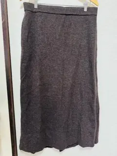GU 3XLサイズ　ダークブラウン タイトスカート