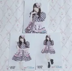CANDY TUNE 村川緋杏 HMV ブロマイド 3枚セット ピンク組