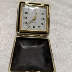 昭和　ゼンマイ式　トラベルウォッチ　SLOAN 日本製 2025年最新】昭和レトロ 置き時計 ゼンマイの人気アイテム