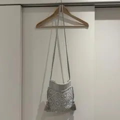 ヌキテパ　ne Quittez pas 刺繍 ビーズ ショルダーバッグのサムネイル