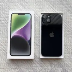 iPhone 14 plus ミッドナイト 本体 美品