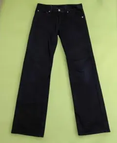 ストレートデニムパンツ、EDWIN、黒、28インチ、Mサイズ相当、美品