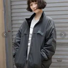 niko and... リバーシブルスタンドブルゾン