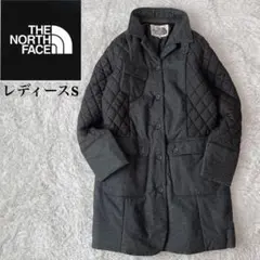 【美品】ノースフェイス キルティングコート 高機能中綿 VX ACTIVEひざ丈