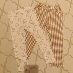 miffy ウサギ柄 moujonjonレギンス 100cm