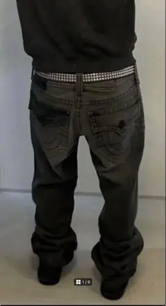TRUE RELIGION RICKY スタッズ デニム 34インチ swag - メルカリ