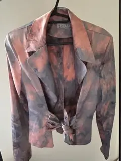 ピンク テーラードジャケット