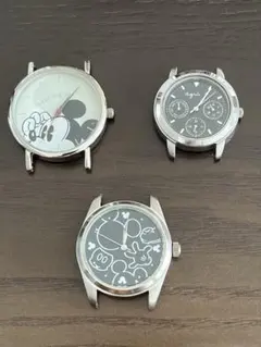 腕時計 3本セット ベルト無し
