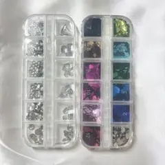 ネイルパーツセット ストーン ホログラム　セット売りのサムネイル