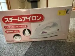 未使用 YAMAZEN スチームアイロン SI-1000 ホワイト×ピンクのサムネイル