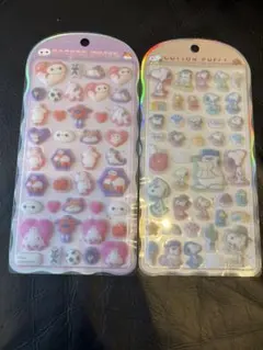 正規品コットンパフィー　スヌーピー ベイマックス　シール