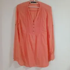 【ZARA】コットン100% プルオーバーシャツ