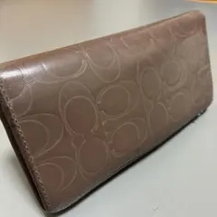 COACH メンズ長財布
