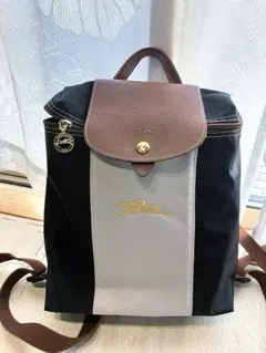 ロンシャン バックパック リュック カスタムオーダー カスタマイズ 黒 グレー