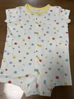 ミキハウスファースト　ショートオール　ロンパース