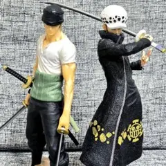 onepiece 20周年 ロロノア・ゾロ トラファルガー・ロー フィギュア