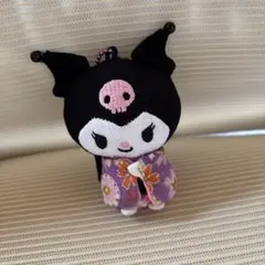 クロミちゃん　和装ちりめん　マスコット