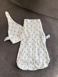 Konny Newbornバンブースワドルポーチ&結び帽セット