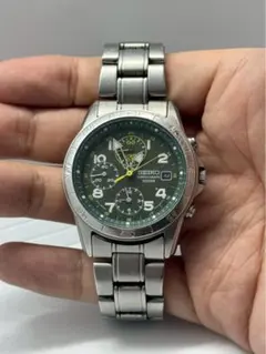 SEIKO セイコー「7T92-0DX0」ミリタリークロノグラフ 防水100M - メルカリ