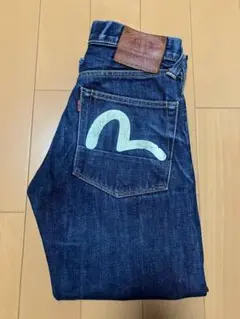濃紺 EVISU 2000 No.2 白カモメ デニム 赤耳 w32 L35 - メルカリ