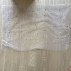 テーブルクロス パール付き