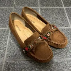 レディース モカシン パンプス フラットシューズ