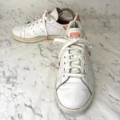 adidasスタンスミス FU9649 白 ピンク 23.5