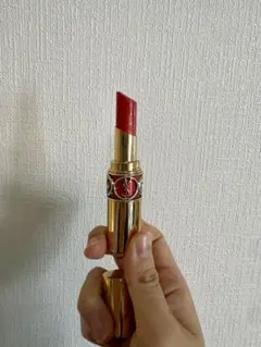 YSL ルージュ ヴォリュプテ シャイン No.132 コーラル系 残量多め
