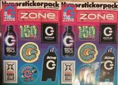 HYPER ZONe(ゾーン)ENERGY オリジナルステッカー2枚