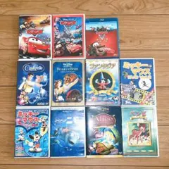 人気作11枚セット☆ディズニーDVD まとめ売り カ ーズ/美女と野獣/ニモ 他